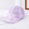 Mesh Breathable Hat Women's Summer Cap Sequins Trendy Versatile Sunshade Sun Hat Internet Celebrity Baseball Cap