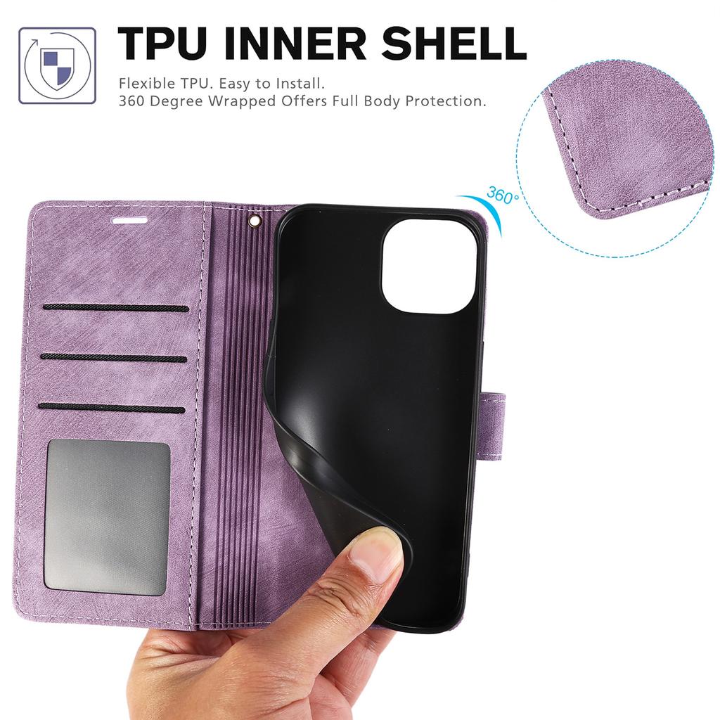 Wallet with Card Holder Wrist Strap Kickstand Leather Phone Case for iPhone 16 15 14 13 12 11 Pro Max X XS XR 7 8 Plus Cover