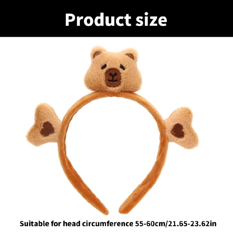 Practical Bear Cartoon Headband For Daily Use And Special Occasion Comfortable Headwear For Kids And Teens