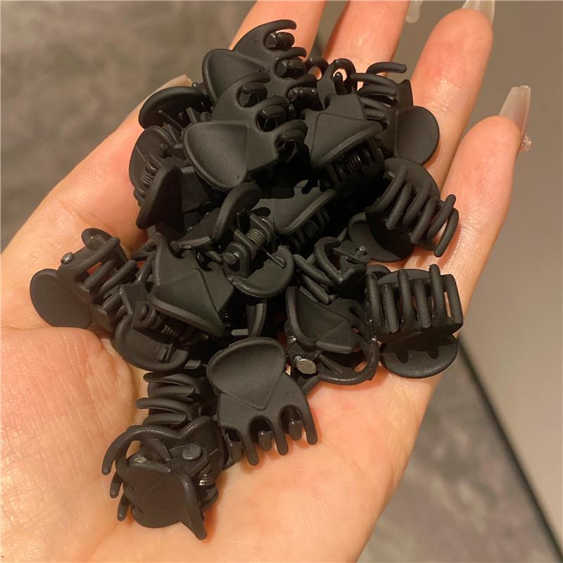 Princess Small Claw Hair Clips for Women - Side Bangs & Forehead Styling