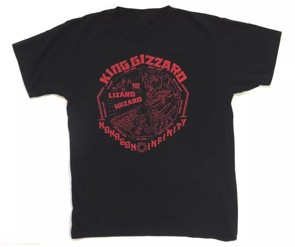 King Gizzard and the Lizard Wizard band Nonagon Infinity T Shirt  Unisex T-Shirt L