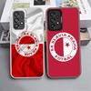 Sk Slavia Praha Czech Republic Shockproof Phone Case for Samsung A17 A16 A15 A14 A37 A57 A36 A56 A26 A35 A55 A25 A34 A54 A24 A13