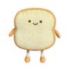 Toast Sliced Bread Pillow Soft Plush Pillow Home Decor Stuffed Bread Doll Toy Novelty Gifts for Kids Adults