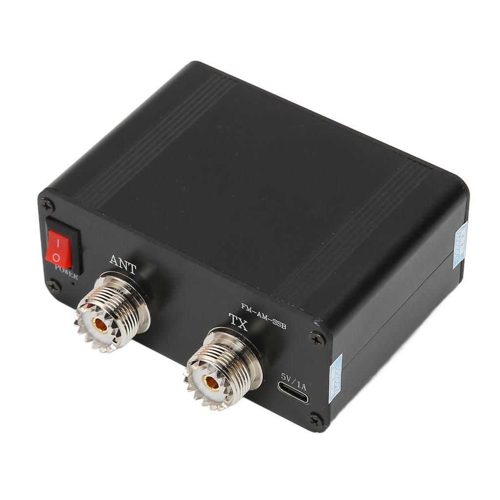 Digital Power Standing Wave Meter Professional 240x240 Full Color LCD Display 1.8‑54Mhz Type C Inter