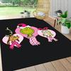 Grinch Freunde Teppich Teppich Weich Waschbar Rutschfest Zuhause Wohnzimmer Sofamatten Personalisierter Weihnachtsteppich