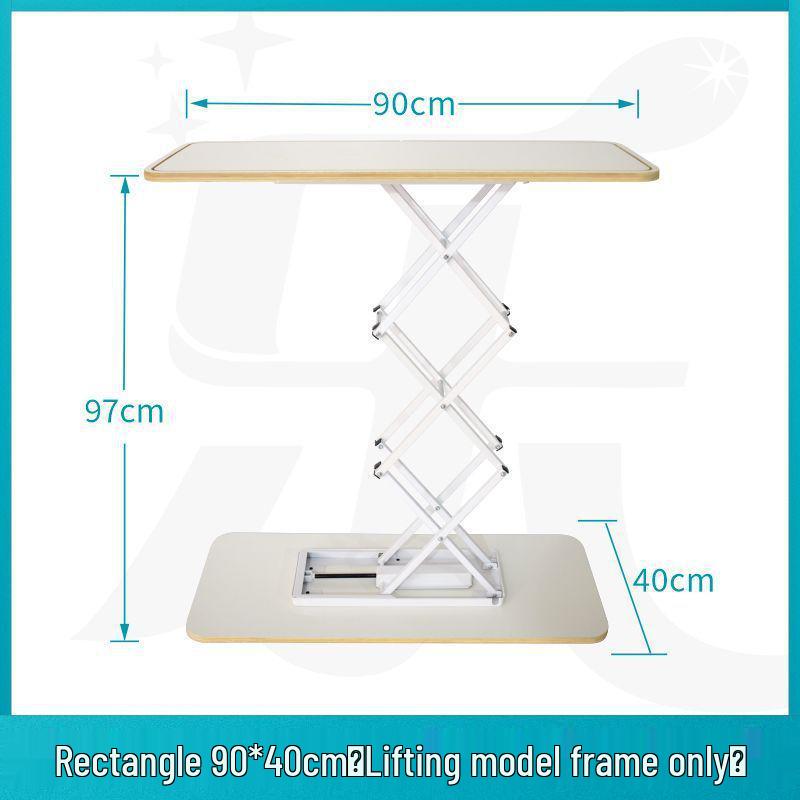 Luminous Hydraulic Pop-Up Frame: Foldable Display Stand & Quick Show Reception Table