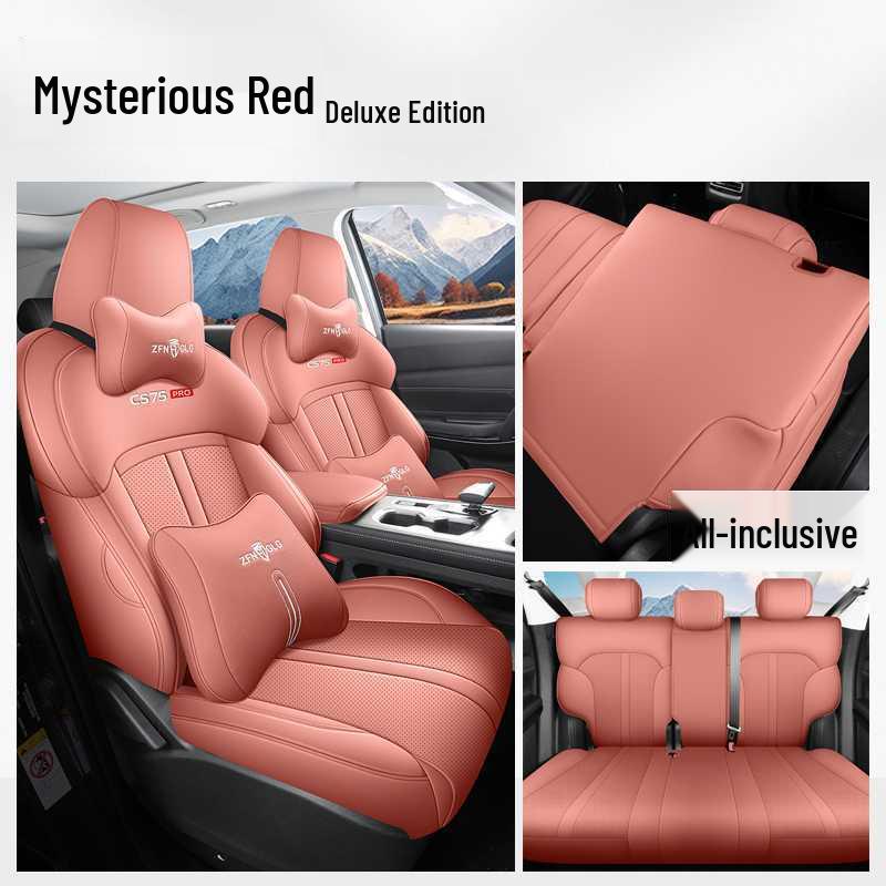 Changan CS75 PRO 2625 Car Seat Cushion - Universal Perforated Leather, Full Coverage for All Seasons