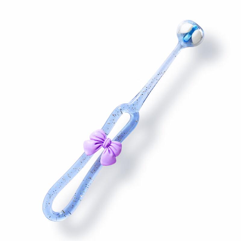 Sajie Bow Girl Three-Sided Soft Toothbrush, 2-Pack