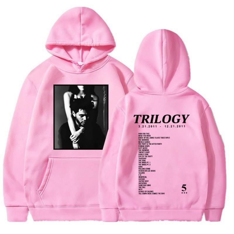 Europäische Größe The Weeknd Trilogy Musikalbum Hoodie