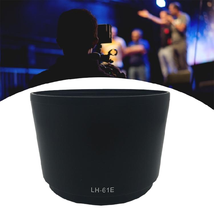 Camera Lens Hood Shade LH-61E Lens Cover for DIGITAL 75-300mm f/4.8-6.7 Lens 58mm Diameter Easy Accessible