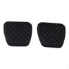Pair Black Rubber - Replacement Pedal