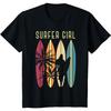 Surferka Deska Surfingowa Surfing Kobiety Dziewczyny Surf Ocean Surfing T-Shirt Odzież Uliczna Odzież Męska Topy Koszulki Graficzne Camisas