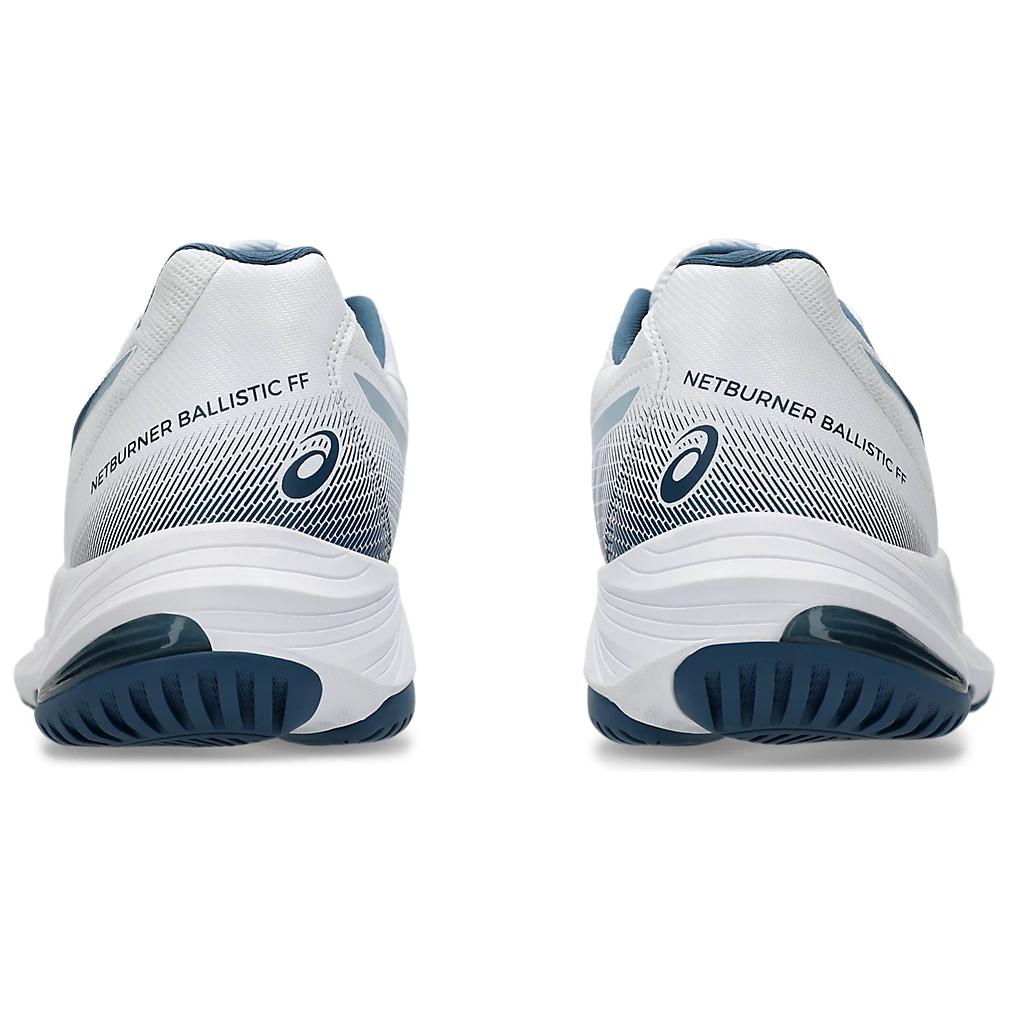 New Asics Netburner Ballistic Ff 3 'White Vintage Indigo' 1053A055-103