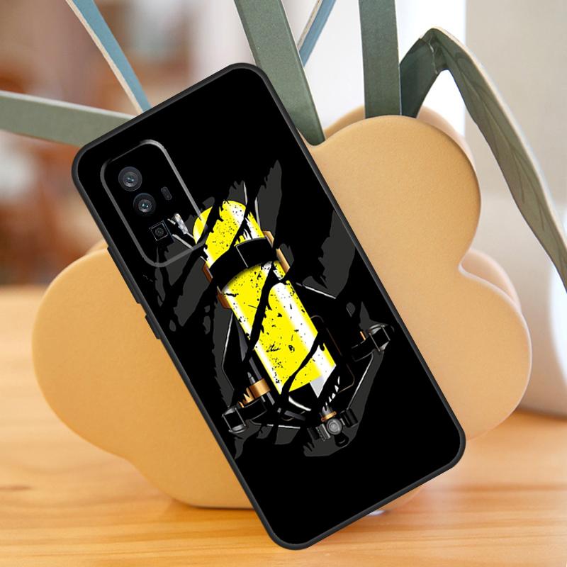Firefighter Heroes Fireman Case For POCO X3 X6 F6 Pro M6 X5 F3 F5 M5s Xiaomi 13 14 Ultra 12 Lite 11T 12T 13T Pro Cover