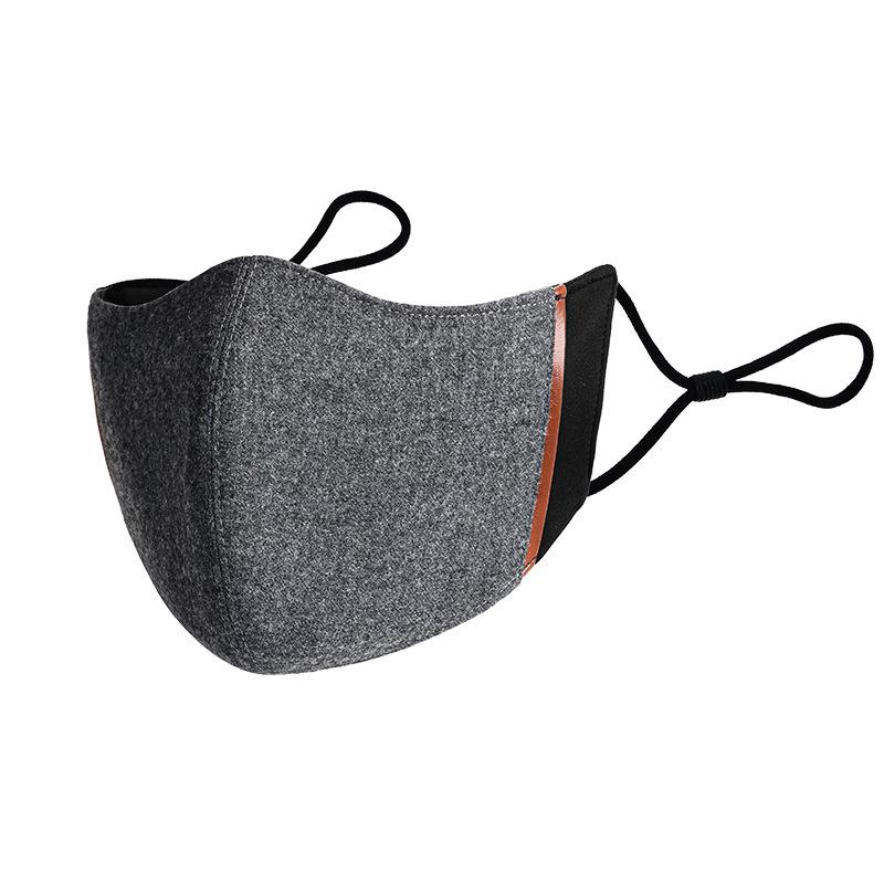 3D Winter Wool Mask: Slimming Face, Windproof, Perfect for Cycling & Cold Weather.