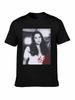 Lana Del Rey Porträt Vintage Schwarzes T-Shirt