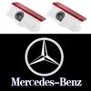 CEJ1 2025 Hot For Benz 2pcs Car Door Welcome Light Logo Emblem For Mercedes Benz A C E GLC GLA GLE GLB Class W177 W205 W212 W213 X253