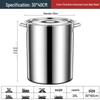 Zhi Shi Stainless Steel Large Capacity Stockpot