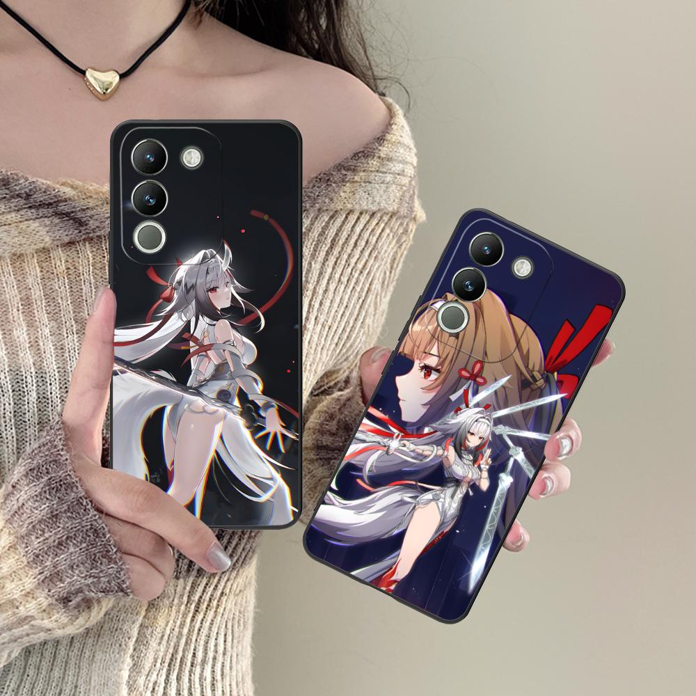 ZZZ Ye Shunguang Phone Case for VIVO Y77 76 75 74 73 72 58 56 55 51 50 38 36 Y19 Y18 Y03 Y01 5G Soft TPU Shockproof Cover