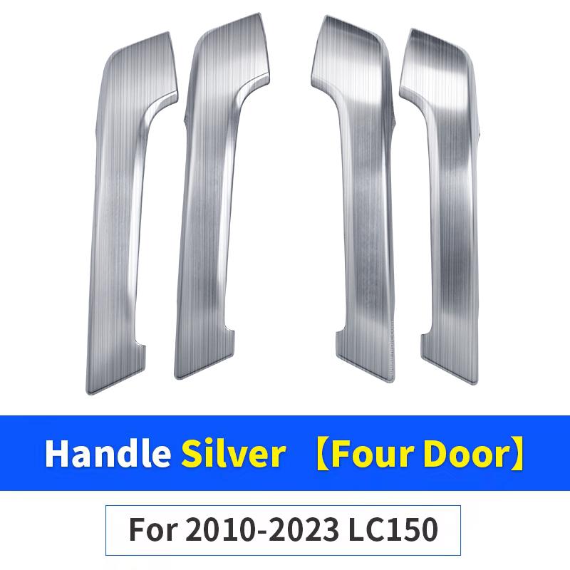 MWLU3 2010-2023 For Toyota Land Cruiser Prado 150 Lc150 FJ150 Accessories Stainless Steel Door Handle Cover ,Interior Decoration 2022