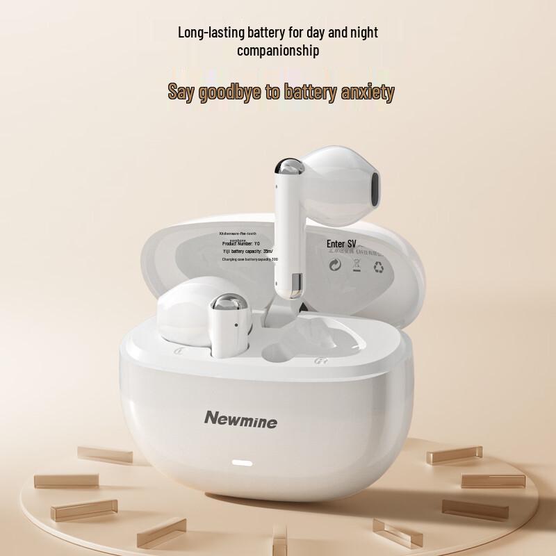 Newmine LY80 True Wireless Semi-in-ear Bluetooth Earbuds with ANC