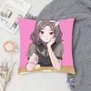 Tomo Ebizuka Anime Pillow Case Fashion Square Pillowcase Bedroom Sofa Room Ins Decoration Leisure