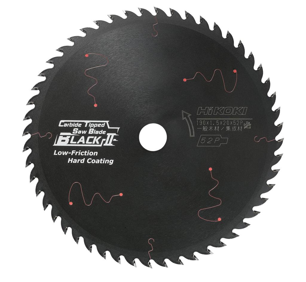 HiKOKI Super Tip Saw for Circular Black Saws, II, 190mm, 0033-1982