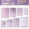 Ryuka Series Retro Sticky Notes: 16 Sheets, 6 Styles for DIY Journal Decoration