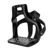 Horse Riding Stirrups Anti Slip Aluminum Horse Saddle with Cowhide Protective Cover for Horse Riders