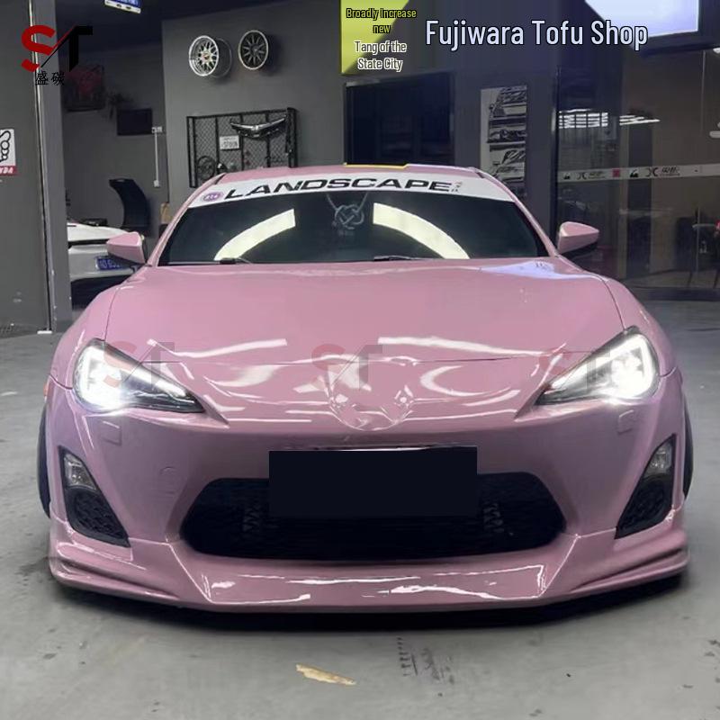 Toyota GT86 Front Lip, Side Skirts, Rear Bumper Corners: PP Body Kit & Diffuser.