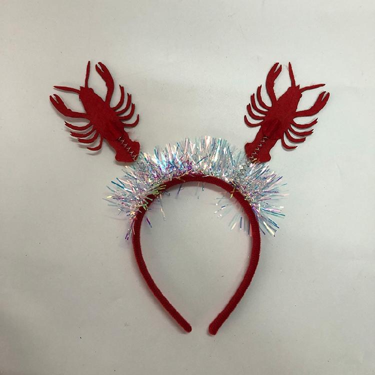 Hair Accessories Women Washing Face Hairband Crab Lobsters Shaped Hair Decors