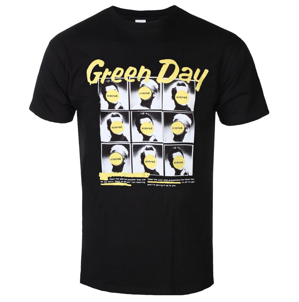 Retro Summer Green Day Graphic Cotton Band Tshirt Unisex Summer Short Sleeve Fashion Brand Tee Luxury Casual Vintage Tees
