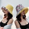 Women's Bucket Hat Panamanian Four Seasons Big Brim Double-Sided Fisherman Hats Sun Visor