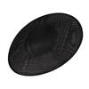 Jednokolorowa Siatkowa Kapelusz Szerokie Rondo Maskaradowy Cylinder Moda Vintage Fasynator Kapelusz Dziewczynka