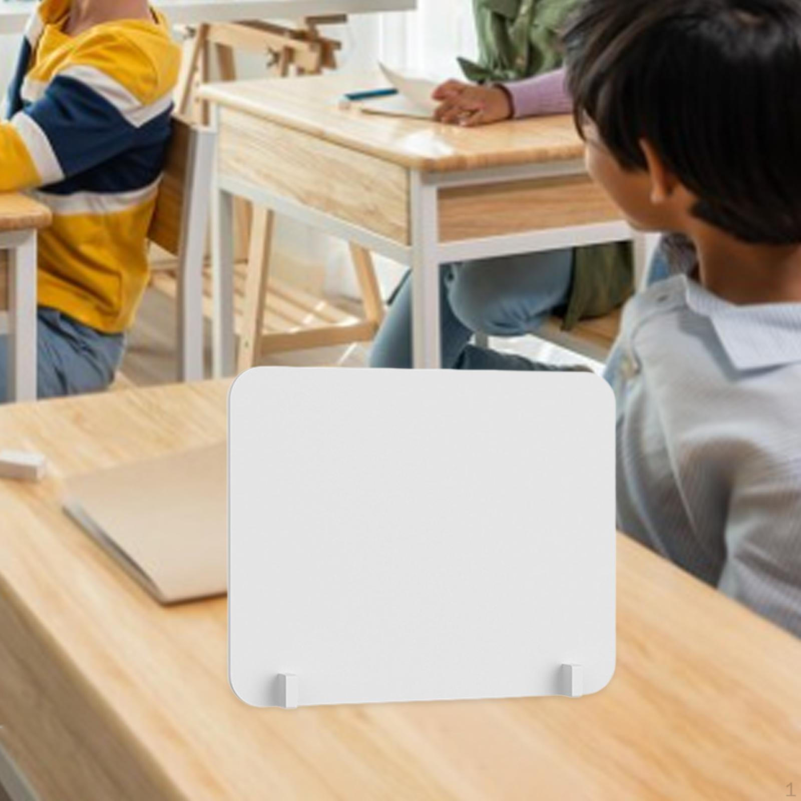 

Настільна перегородка для класу з затискачами для універсального використання Захисний бар єр 40cmx50cm