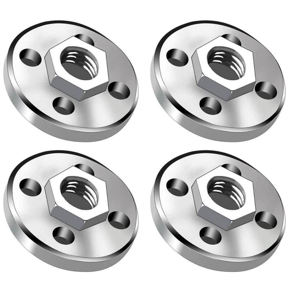 Metal Alloy Locking Flange Nut Screw Nut for Type 100 Angle Grinder Power Tools Accessories