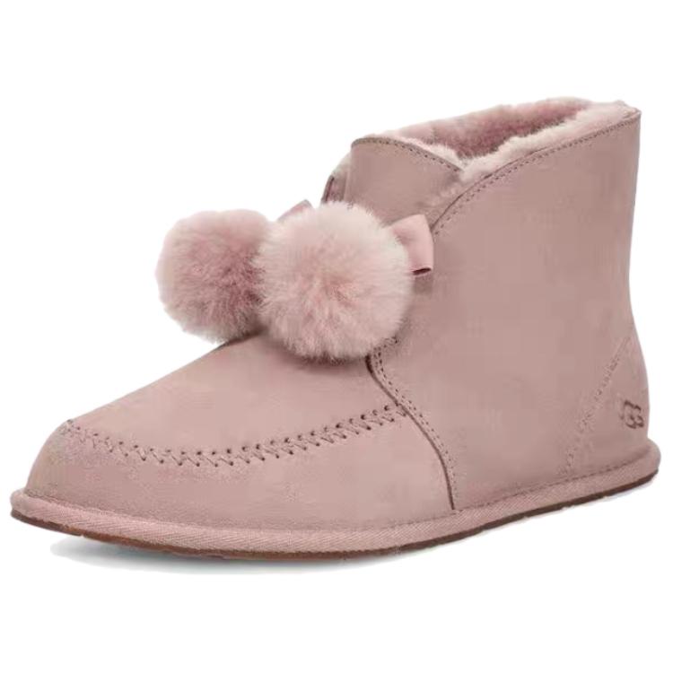 

UGG Kallen Suede Warm Versatile Comfortable Snow Boots Women boots Pink 1110709-DUS 38
