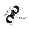10/20/30pcs Universal S-Type Cable Clip Buckle Bicycle Brake Gear Cable Clips 360° Rotatable Hose Guide Clamp for Road Bike