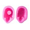 Flowerpot Plant Pot Casting Mold Succulents Planter Epoxy Mold Skull for Head Ashtray Silicone Mold Candle Holder Resin