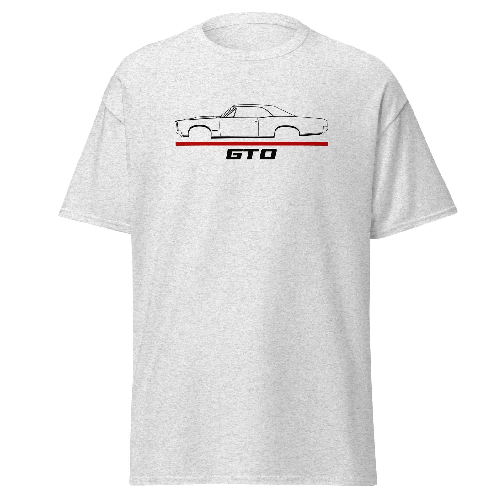 Premium T-Shirt For Pontiac GTO 1966 Classic Car Fans Birthday Gift Tee Shirt M