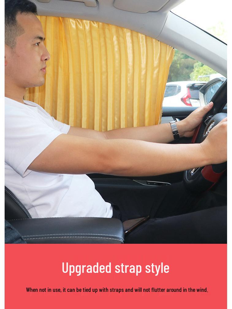 Magnetic Car Sunshade Curtains - Sun Protection & Heat Insulation Sun Visor