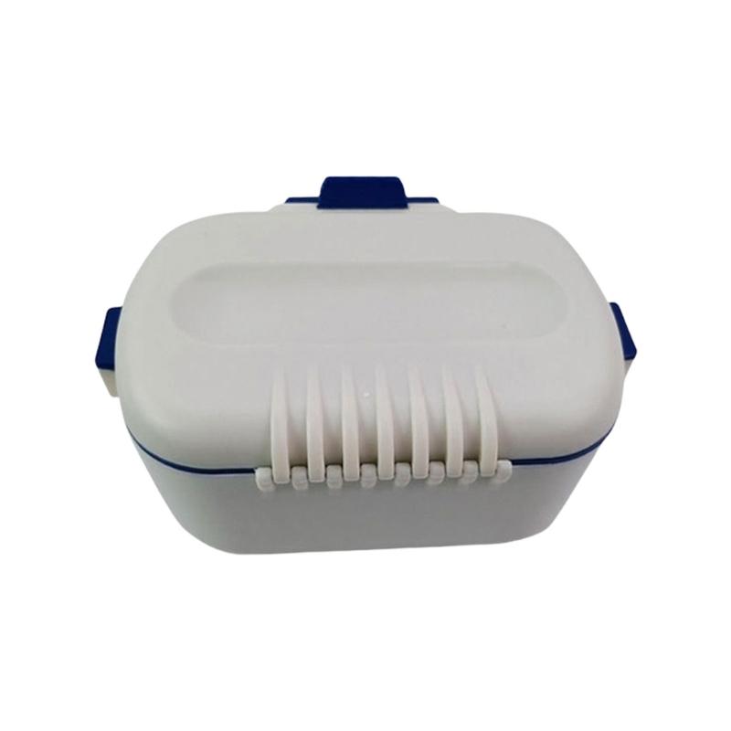 

Fishing Worm Baits Box Fishing Live Baits Lures Storage Case with Compartment Fishing Worm Box Tackle Box for Live Baits