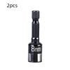 8Mm Non-Magnetic Impact Socket High Torque Cr-V Steel Socket Bits Hex Shank Nut Screwdriver Driver Impact Drivers Socket Adapter