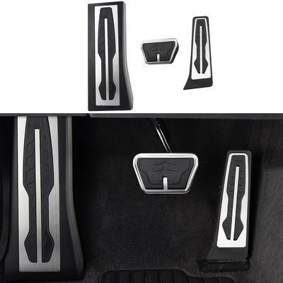 Car Pedal Cover for BMW X5 G05 X5M X7 G07 2019-2025 LHD Accelerator Gas Brake Foot Rest Pedals Stainless Steel Pad Accessories