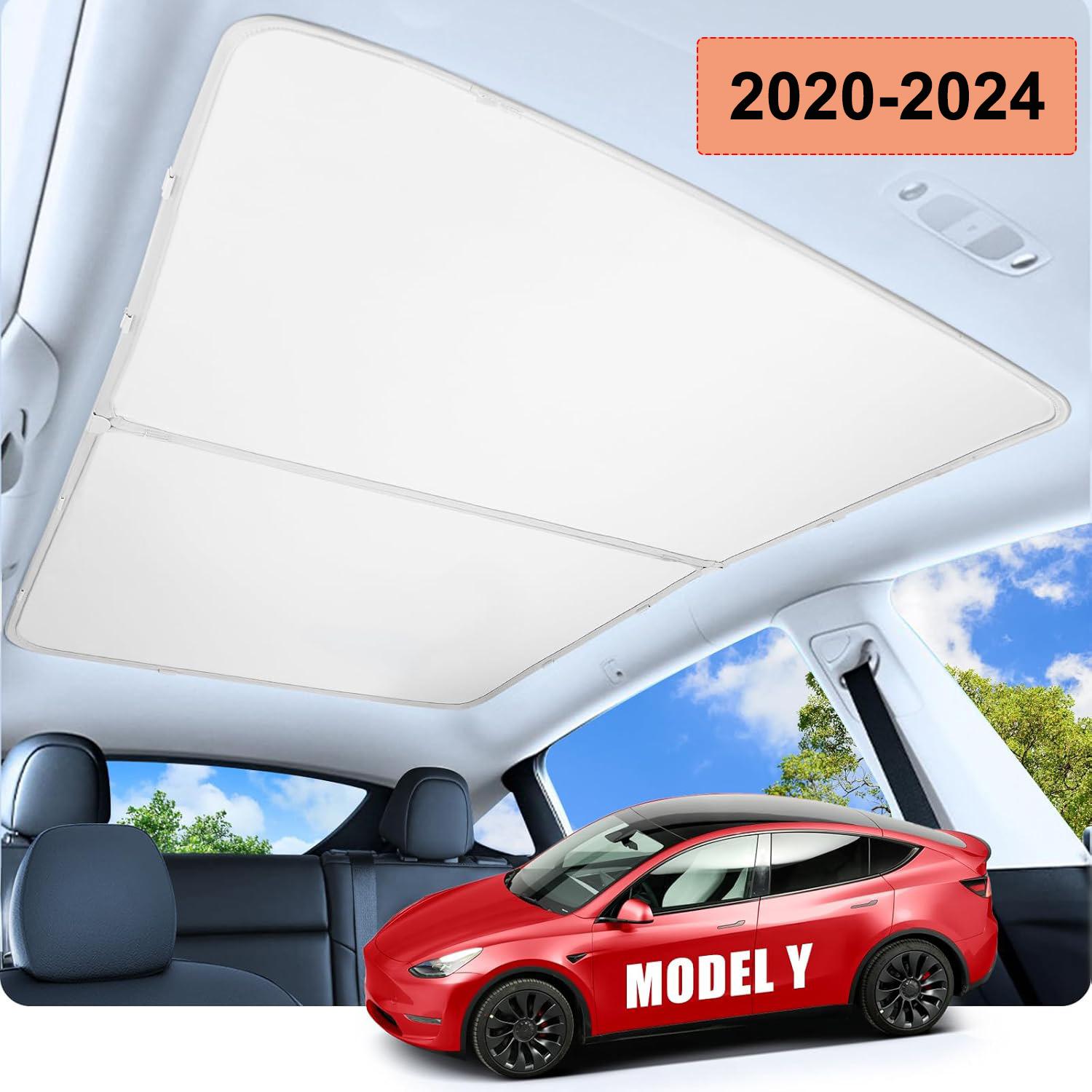 

Для Tesla Model 3 Y Juniper Highland 2021-2025 Магнітні сонцезахисні шторки Присоски Сонцезахисна шторка на скляний дах Передній Задній Сонцезахисна шторка на люк MY Old Gray