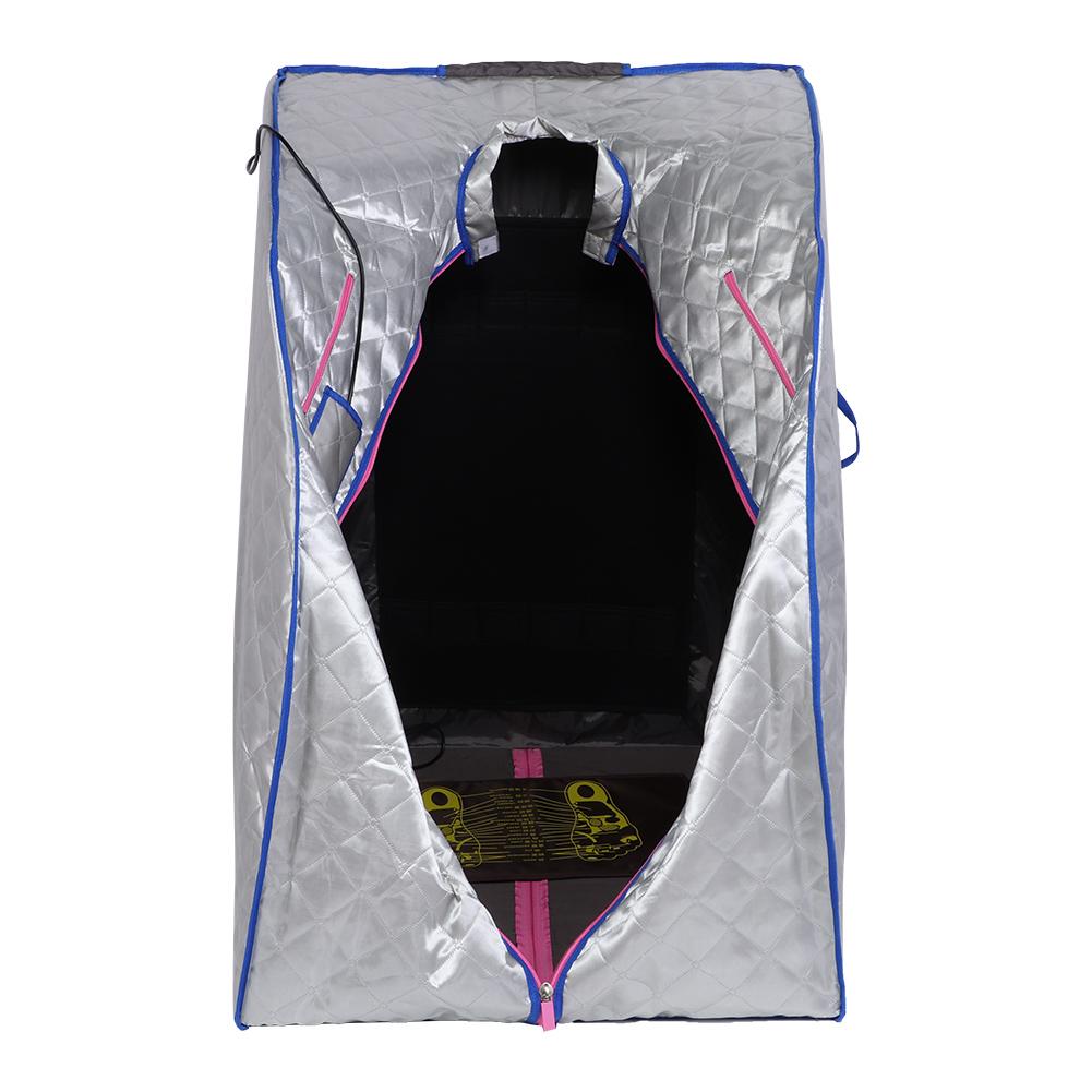Household Portable Waterproof Far Infrared Steam Sauna Box Salon Body Slimming Steamer TentUS Plug