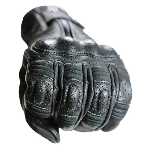 Garibaldi Smoke Vintage Motorcycle Gloves