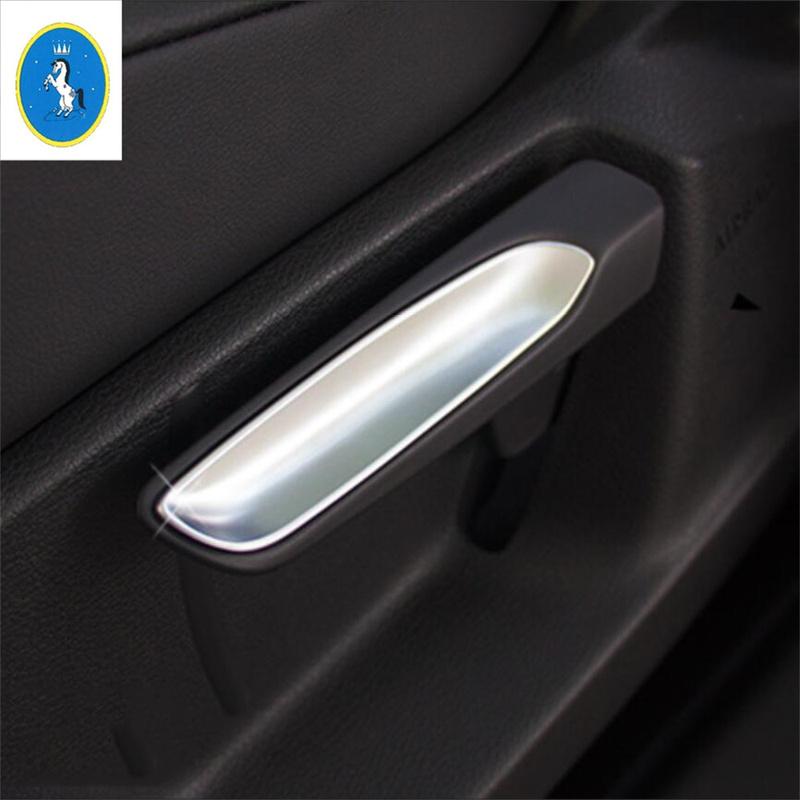 Matte Style Car Seat Adjustable Buttons Decoration Panel Cover Trim For VW Volkswagen Passat B8 2015 -  Interior Accessories