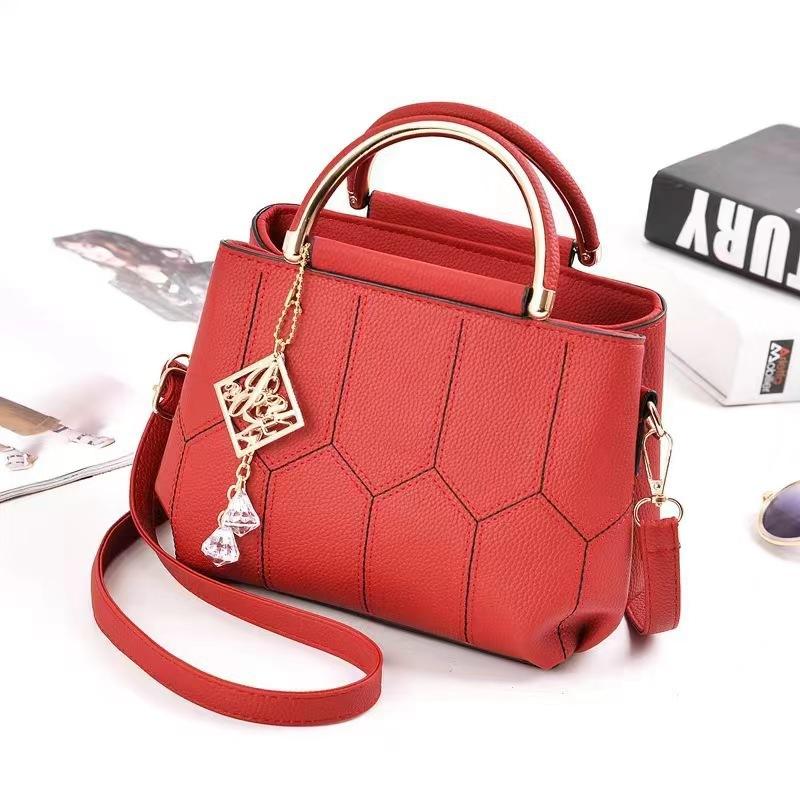 Small bag new fashion simple handbag trend embroidered thread shoulder messenger bag small