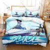 Viral Meme Rap Artist Lil Mabu Hit Song Graphic Hip Hop Bedding Set Duvet Cover With 2 Pillowcases Teen Urban Bedroom Decor